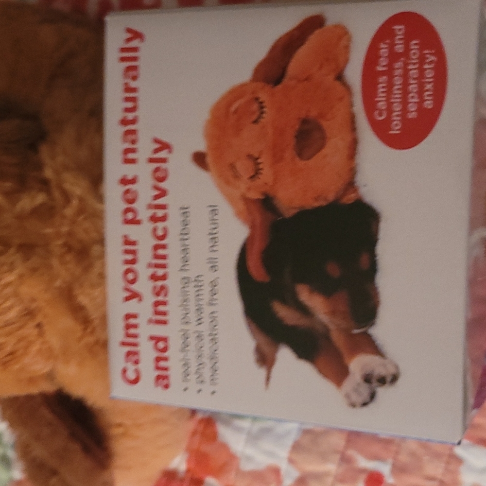 Snuggle Puppy for young pups or nervous pups